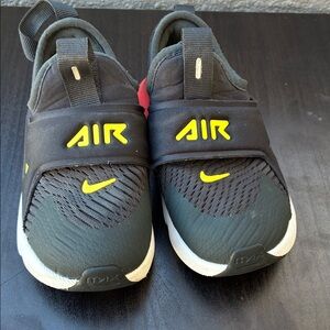 Nike Kids Sneakers Black with Yellow Accents